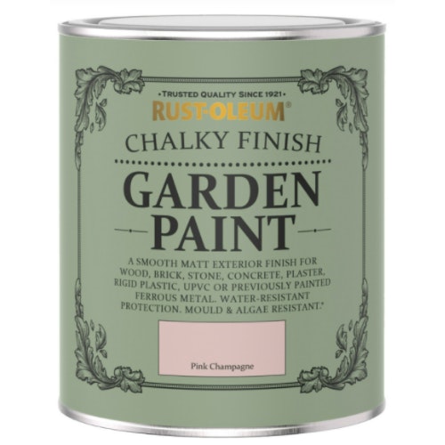 Rust-Oleum Chalky Garden Paint Pink Champagne