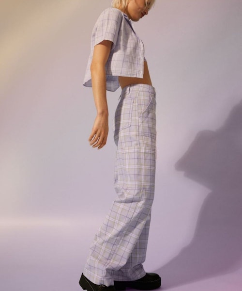 Straight Low Cargo Jeans