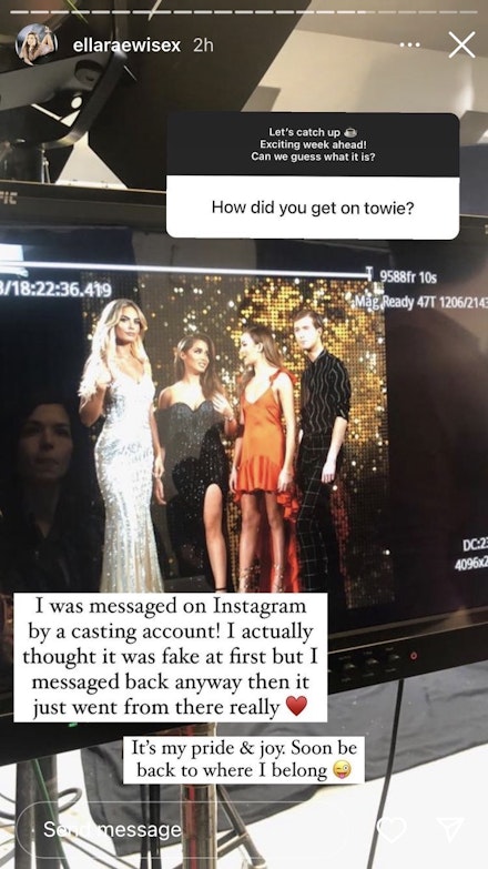 Ella Wise returning TOWIE Ella Wise returning TOWIE