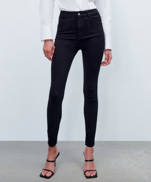 Zara, High-Rise Sculpt Jeans