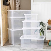Wham Multisize Crystal Box & Lid 7 Set