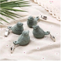 Cast Iron Birds Tablecloth Weights