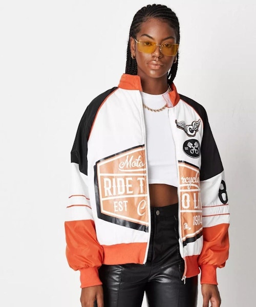 Orange Ride Or Die Motocross Jacket