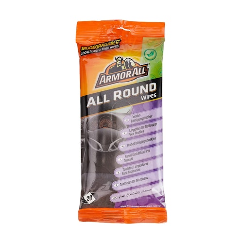 Armor All Carpet & Seat Wipes 20 Wipes
