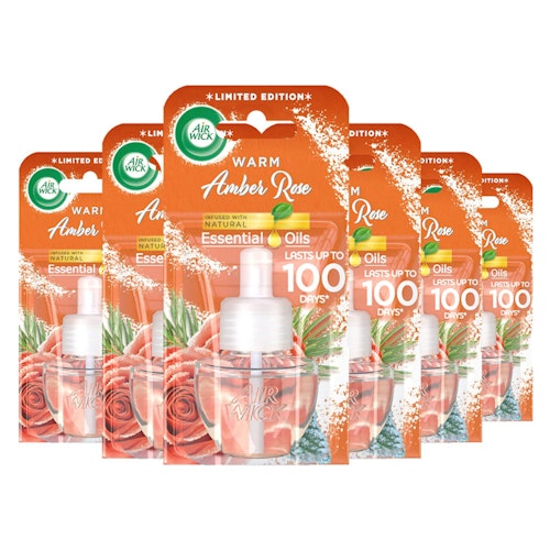 Airwick Electrical Plug In Refills Warm Amber Rose