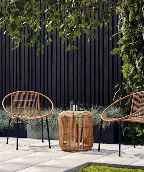 Habitat Tara Rattan Effect Bistro Set, £100