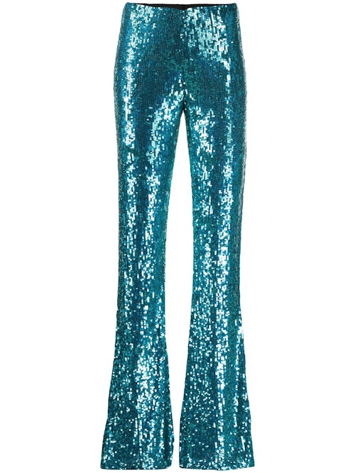 best going out trousers P.A.R.O.S.H., Blue Sequin Trousers, £393