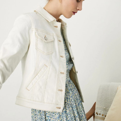 Noella Denim Jacket with Sustainable Cotton