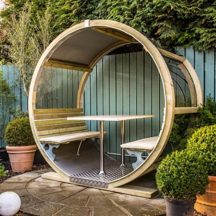 The Wheel Bench Garden Shelter The Wheel Bench Garden Shelter