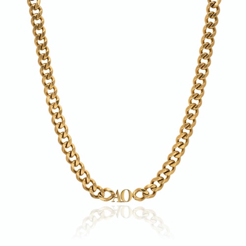 Abott Lyon Gold Chain Choker