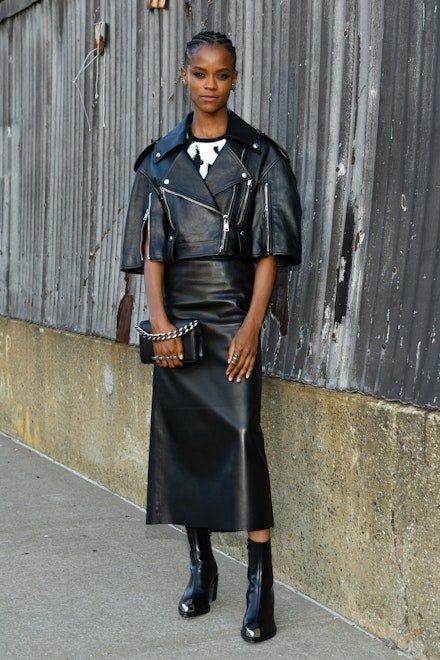 Letitia Wright at Alexander McQueen Letitia Wright at Alexander McQueen