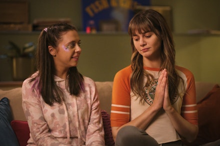 Bel Powley and Emma Appleton in Everything I Know About Love Bel Powley and Emma Appleton in Everything I Know About Love