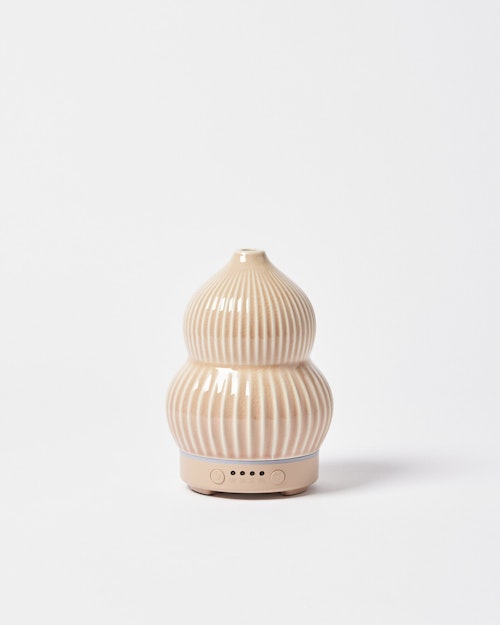 Oliver Bonas, Mackno Pink Hourglass Essential Oil Electric Aroma Diffuser, £45