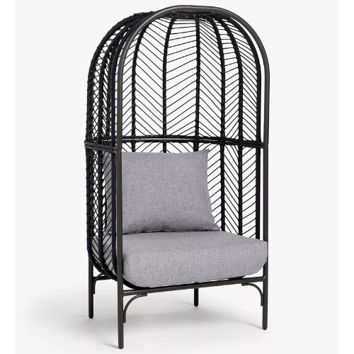 John Lewis & Partners Chevron Garden Single Chair Pod