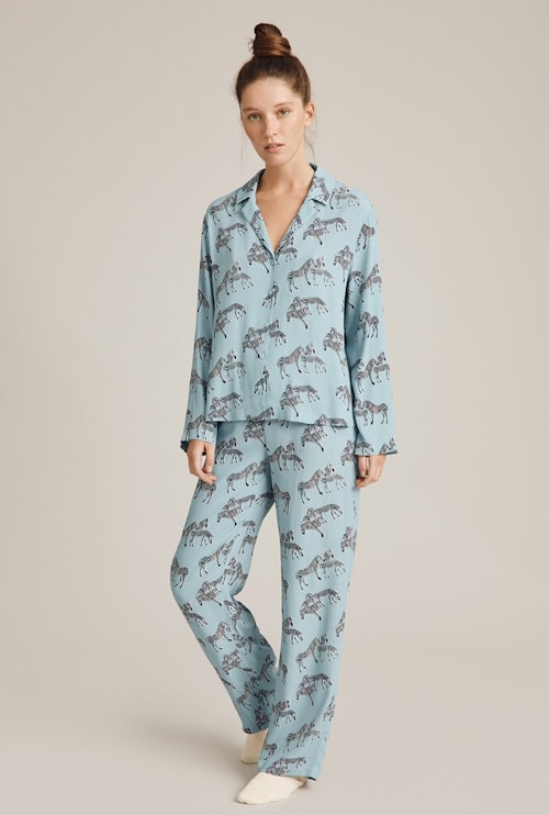 Best Womens pyjamas Ghost, Blue Zebra PJ Set, £89