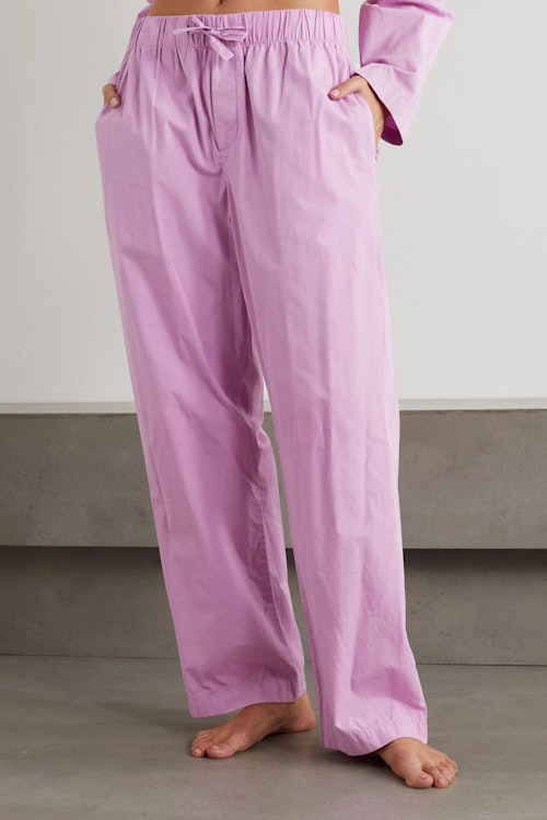 Best Womens pyjamas Tekla, Organic Cotton Poplin Pyjama Trousers, £110