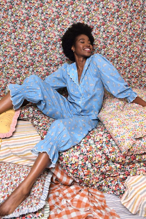 Best Womens pyjamas RIXO, Vera Set Zodiac PJ Set, £150