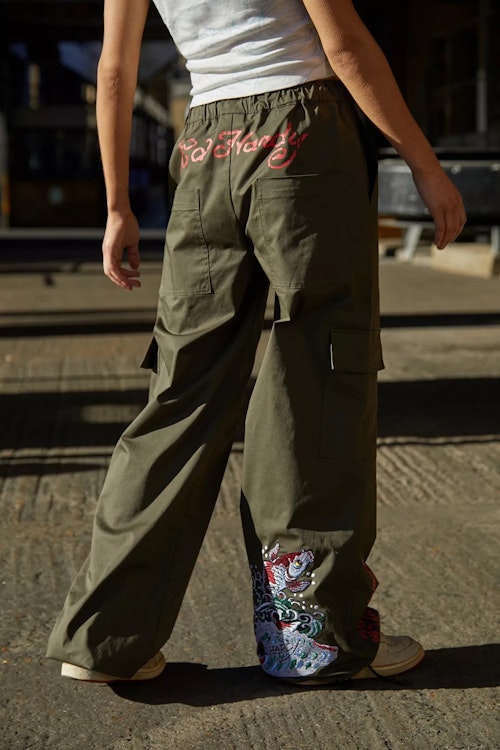 what to buy this weekend Ed Hardy UO, Exclusive Khaki Cargo Pants, £69