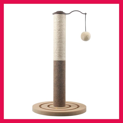 Cat Climbing Sisal Scratcher 360 Degree Rotating Hanging Ball