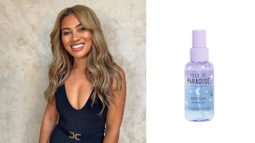 Isle of Paradise Night Glow Calming Gradual Tan Face Mist