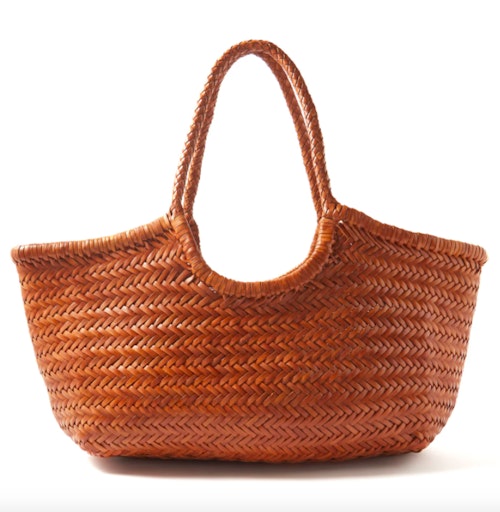 Dragon Diffusion, Nantucket Woven-Leather Basket Bag, £360
