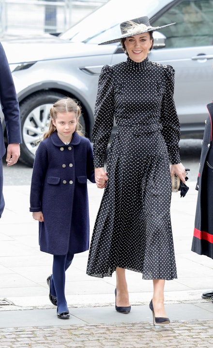 The Duchess of Cambridge and Princess Charlotte The Duchess of Cambridge and Princess Charlotte