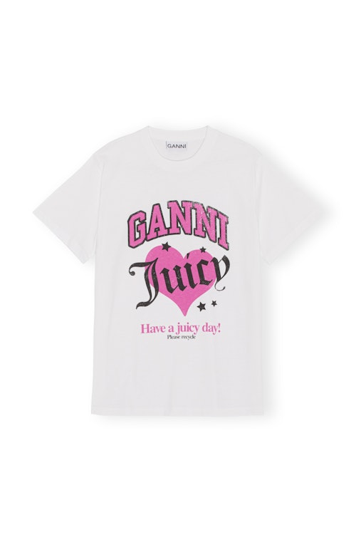 GANNI x Juicy Couture GANNI X Juicy Cotton T-shirt , £105