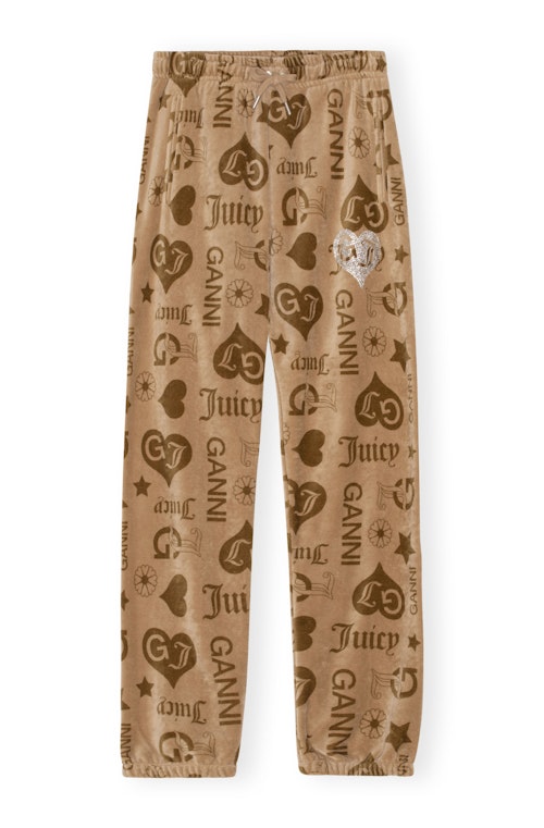 GANNI x Juicy Couture Velvet Elasticated Track Pants, £155