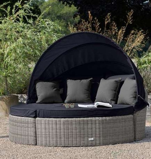 Luxury Rattan 'Peony' Modular Daybed Sofa Set
