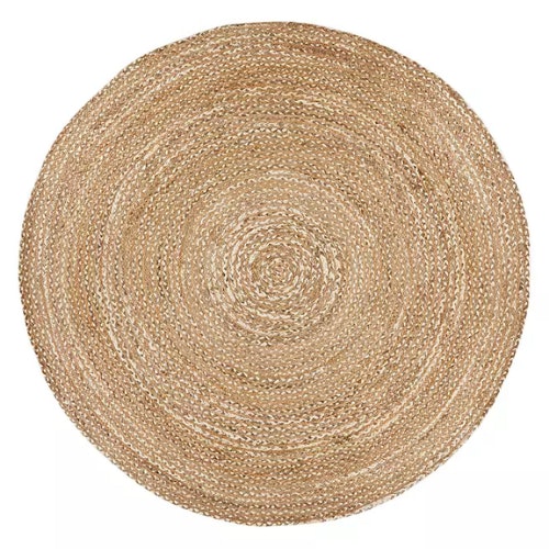 John Lewis & Partners Jute Round Rug