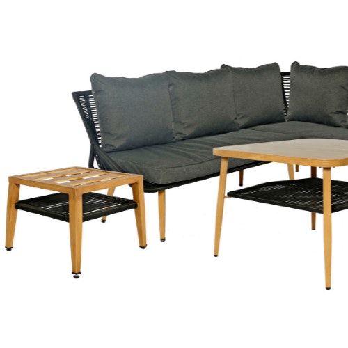 Tokyo Modular Sofas, Footstools and Cushions, and Tokyo Casual Dining Table