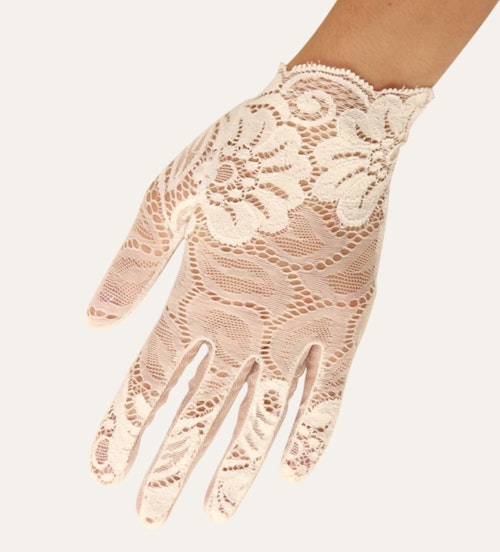 Bridgerton-Inspired Clothes And Homeware Cornelia James, Lily Lace Gloves, £120