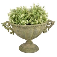 Encinoso Metal Urn Planter