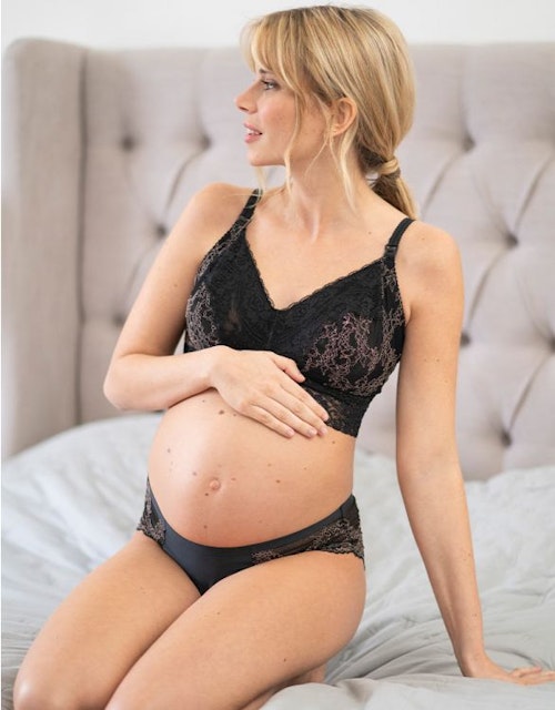 Seraphine, Lace Maternity & Nursing Bralette, £19