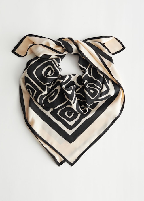 what to buy this weekend &Other Stories, Recycled Polyester Square Scarf, £29