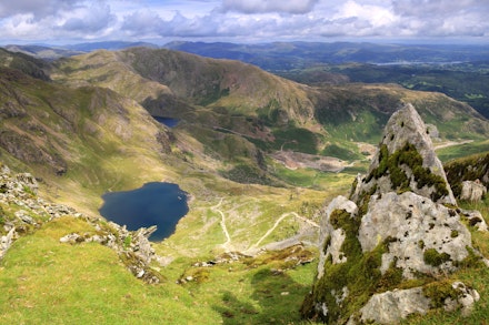 Old Man Coniston walk in Lake District Old Man Coniston walk in Lake District