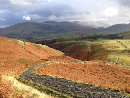 Skiddaw walk in Lake District Skiddaw walk in Lake District