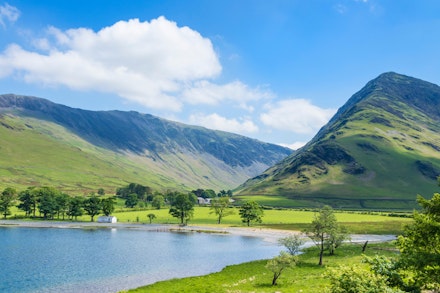 Buttermere in the Lake District Buttermere in the Lake District