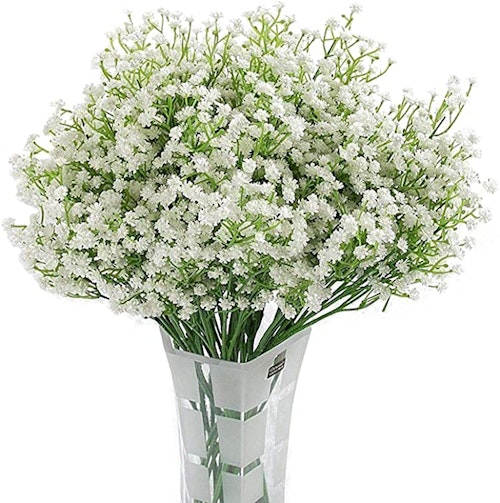 12 Pack Babies Breath and Fake Gypsophila
