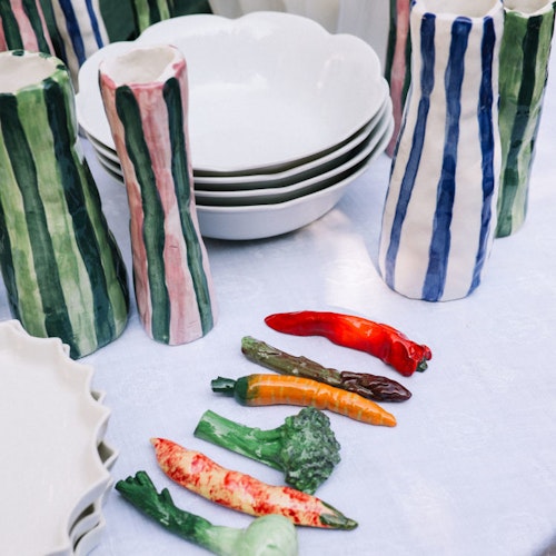 The Sette, Vegetable Cutlery Rests, Set of Six, £75