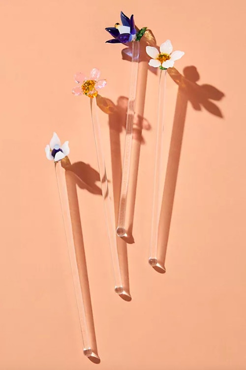 Anthropologie, Set of 4 Florina Drink Stirrers, £30