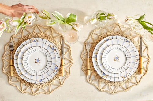 Maison Margaux, Woven Hearts Placemat, £26
