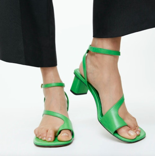 Arket, Heeled Leather Sandals, £150
