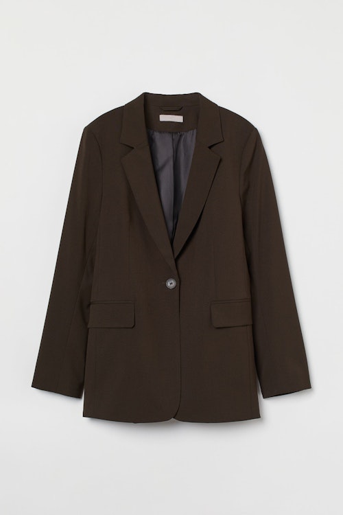 Kendall Jenner Outfits H&M, Single Breasted Jacket, £24.99