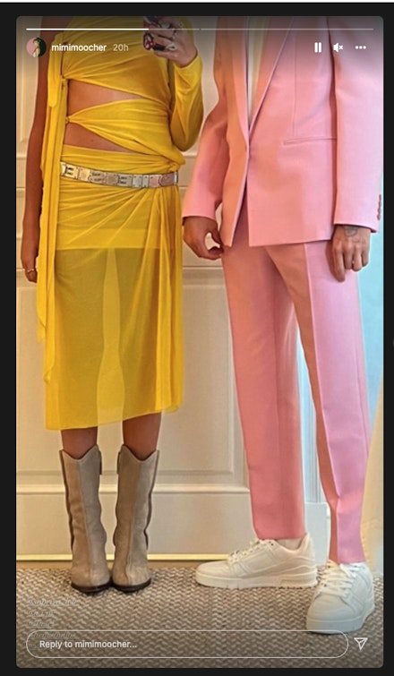 Mia Regan wears Supriya Lele to Brooklyn Beckham and Nicola Peltz's wedding weekend Mia Regan wears Supriya Lele to Brooklyn Beckham and Nicola Peltz's wedding weekend