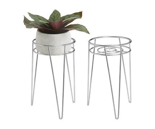 mDesign Midcentury Pot Stand