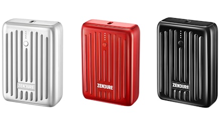 Silver, red, and black Zendure SuperMinis Silver, red, and black Zendure SuperMinis