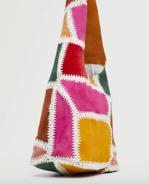 Patchwork Leather Bag, £89.99