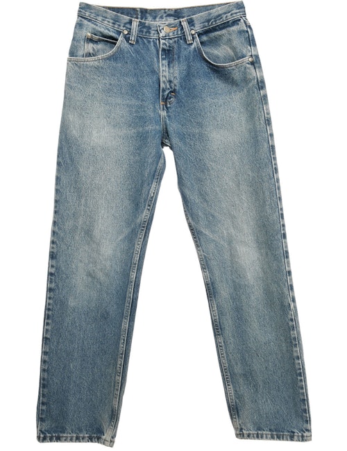 what to buy this weekend Beyond Retro, Wrangler Jeans Faded Wash W30, £36