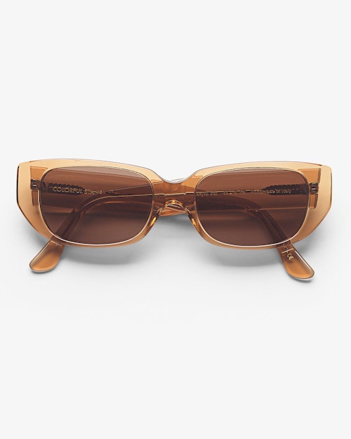 what to buy this weekend Colourful Standard, 10 Sunglasses In Sahara Camel, £89